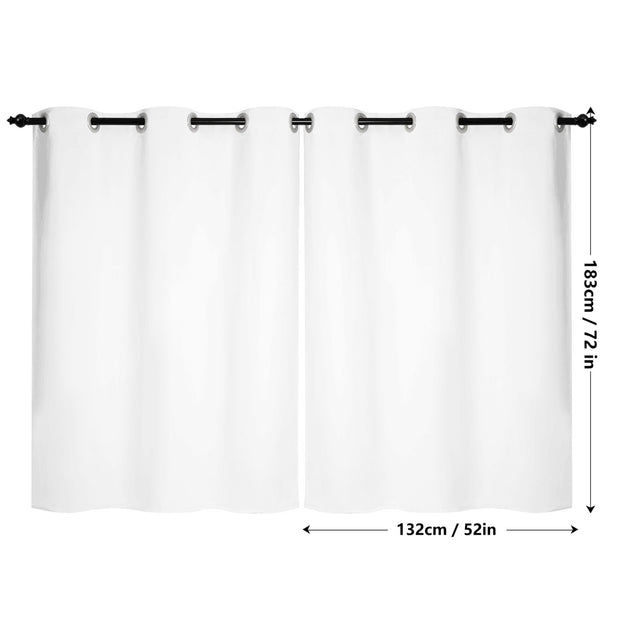 Window Curtains (2 PCS) 132X183 CM